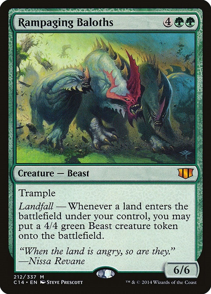 Image for Rampaging Baloths (212) [Commander 2014]