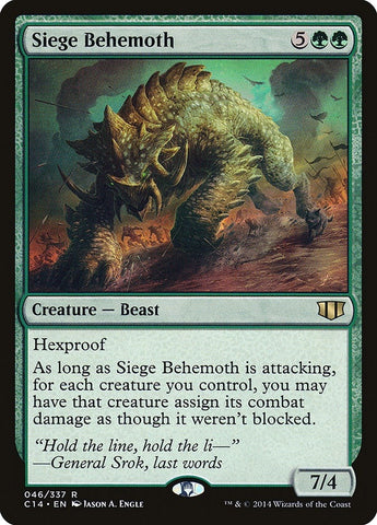 Image for Siege Behemoth (46) [Commander 2014]