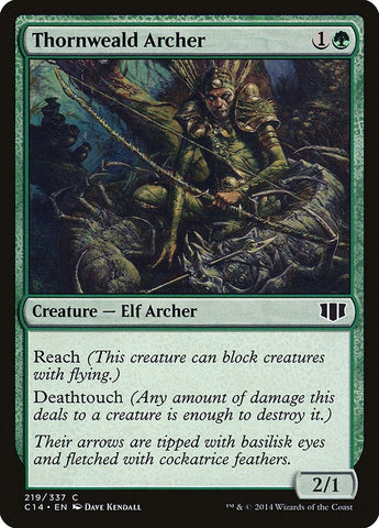 Image for Thornweald Archer (219) [Commander 2014]