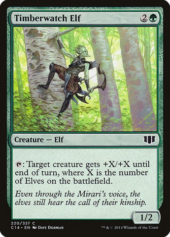 Image for Timberwatch Elf (220) [Commander 2014]