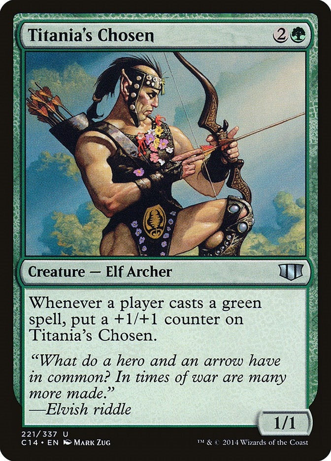 Image for Titania's Chosen (221) [Commander 2014]