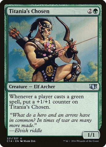 Image for Titania's Chosen (221) [Commander 2014]