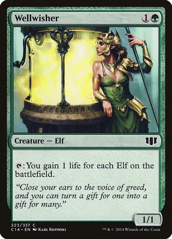 Image for Wellwisher (223) [Commander 2014]
