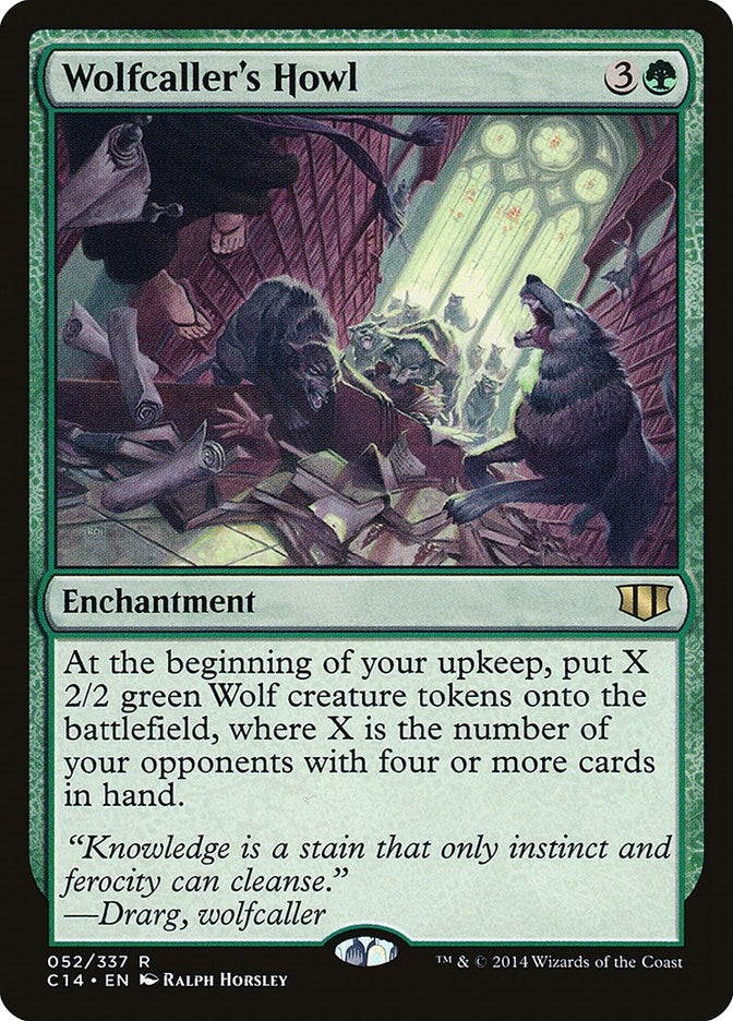 Image for Wolfcaller's Howl (52) [Commander 2014]