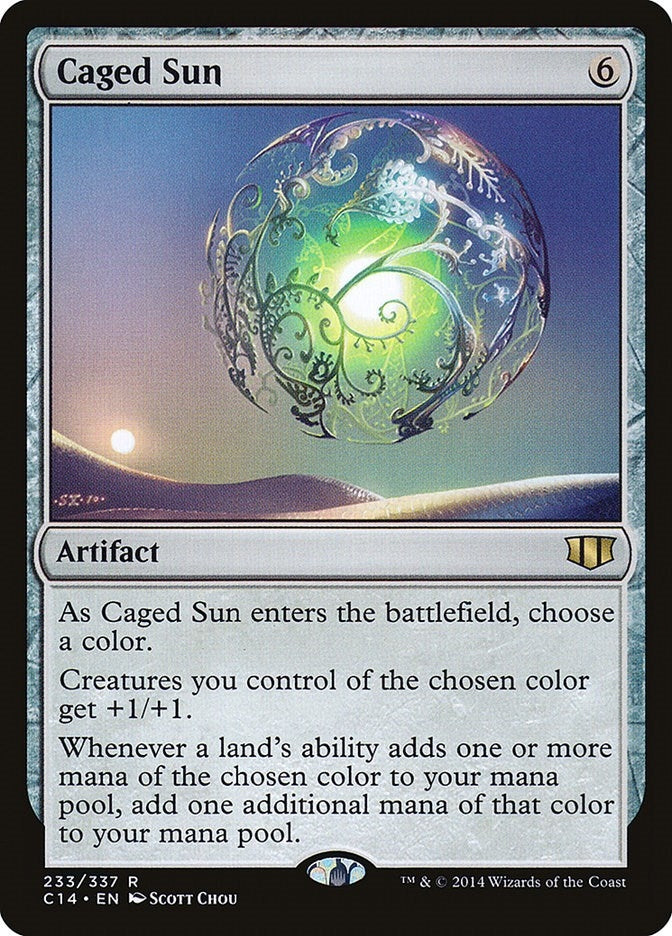 Image for Caged Sun (233) [Commander 2014]