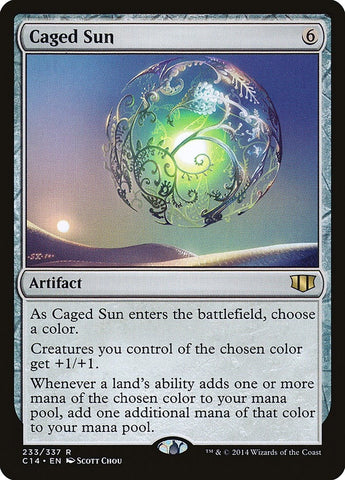 Image for Caged Sun (233) [Commander 2014]