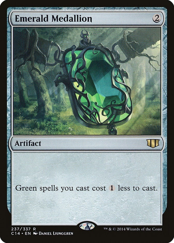 Image for Emerald Medallion (237) [Commander 2014]