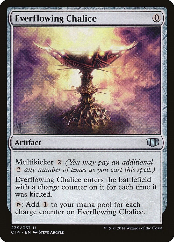 Image for Everflowing Chalice (239) [Commander 2014]