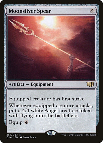 Image for Moonsilver Spear (251) [Commander 2014]