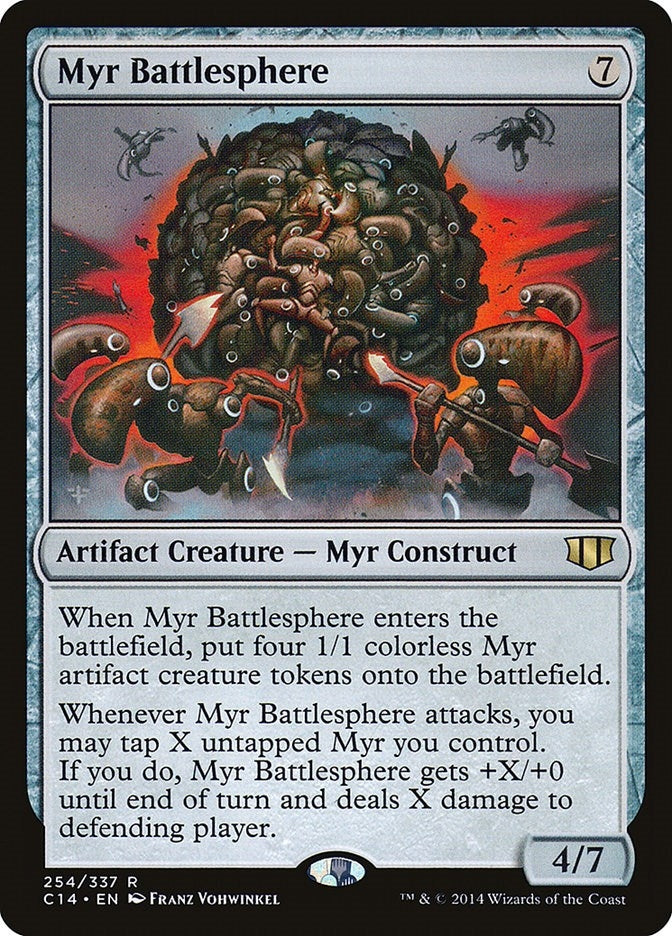 Image for Myr Battlesphere (254) [Commander 2014]