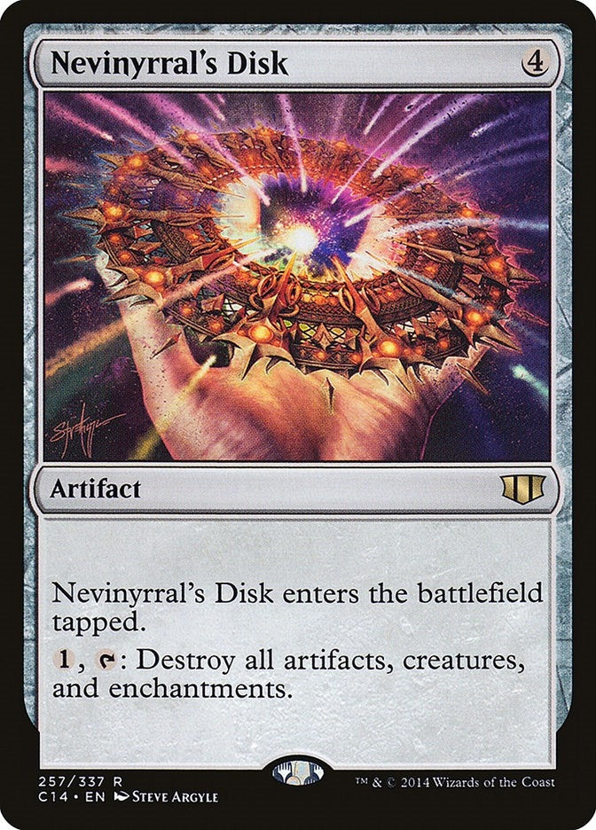Image for Nevinyrral's Disk (257) [Commander 2014]