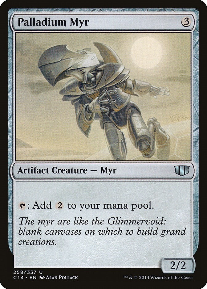 Image for Palladium Myr (258) [Commander 2014]