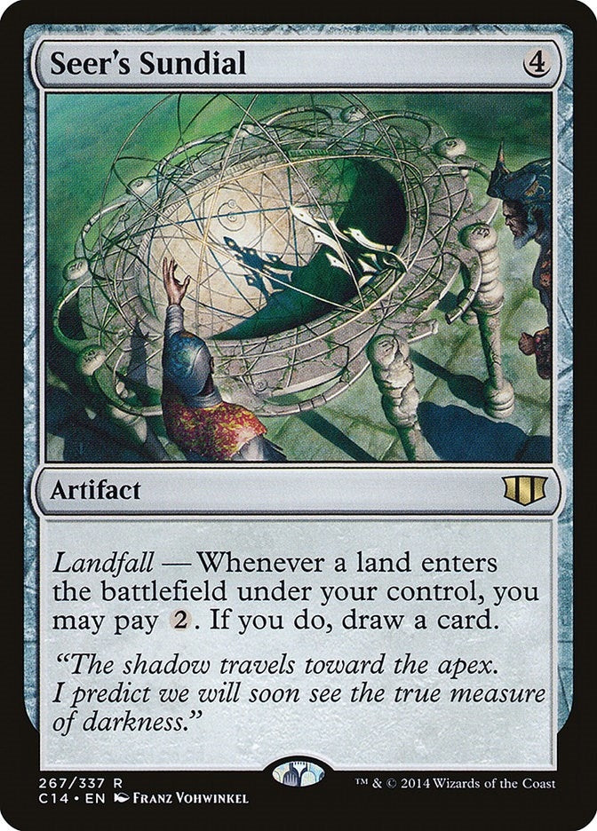 Image for Seer's Sundial (267) [Commander 2014]