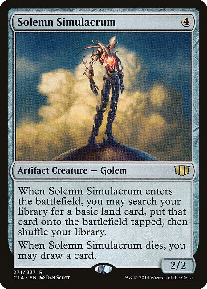 Image for Solemn Simulacrum (271) [Commander 2014]