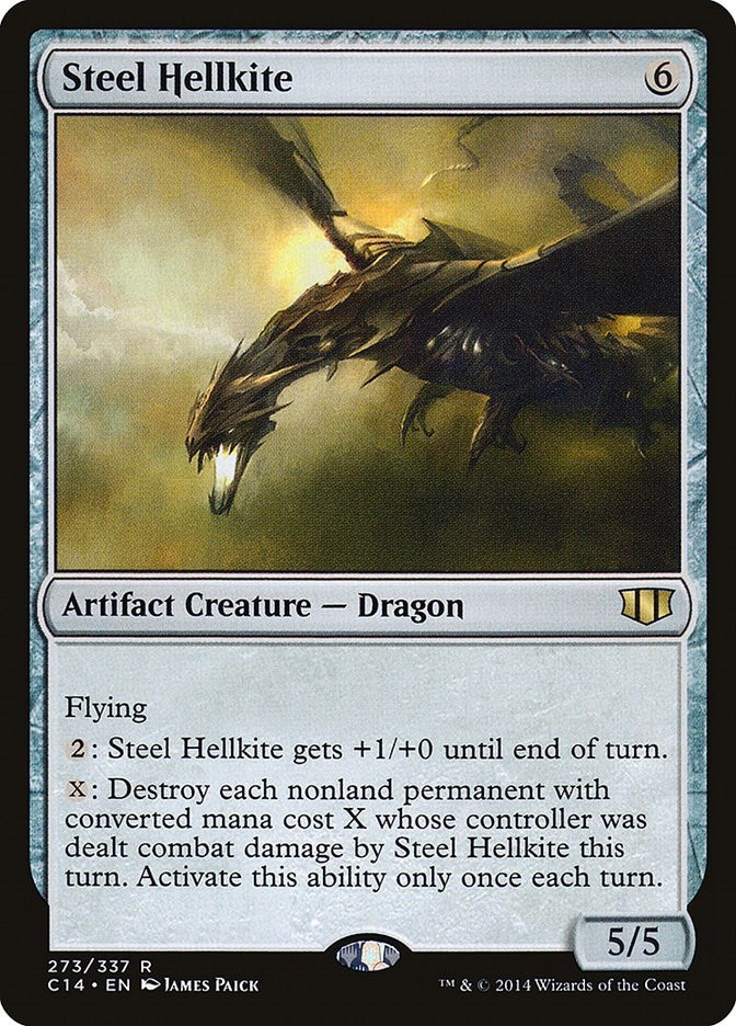 Image for Steel Hellkite (273) [Commander 2014]