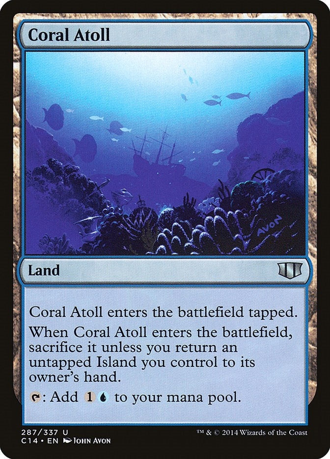 Image for Coral Atoll (287) [Commander 2014]