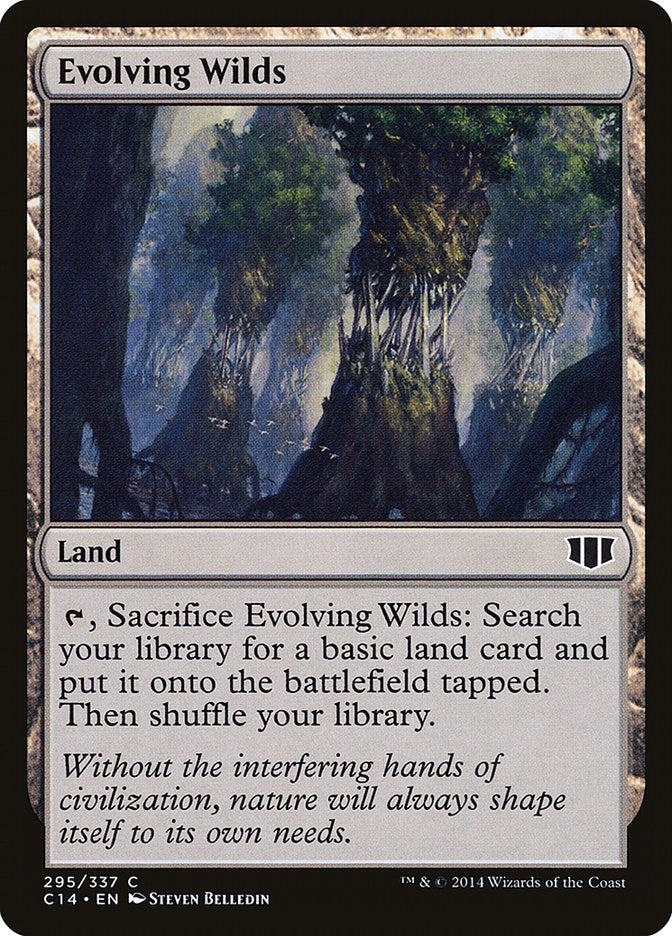 Image for Evolving Wilds (295) [Commander 2014]