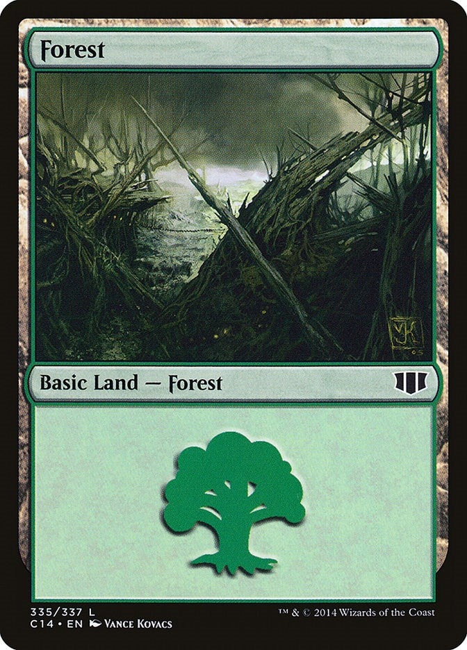 Image for Forest (335) (335) [Commander 2014]