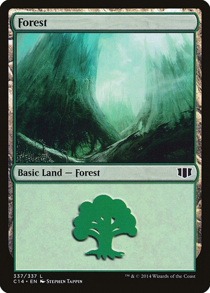 Image for Forest (337) (337) [Commander 2014]