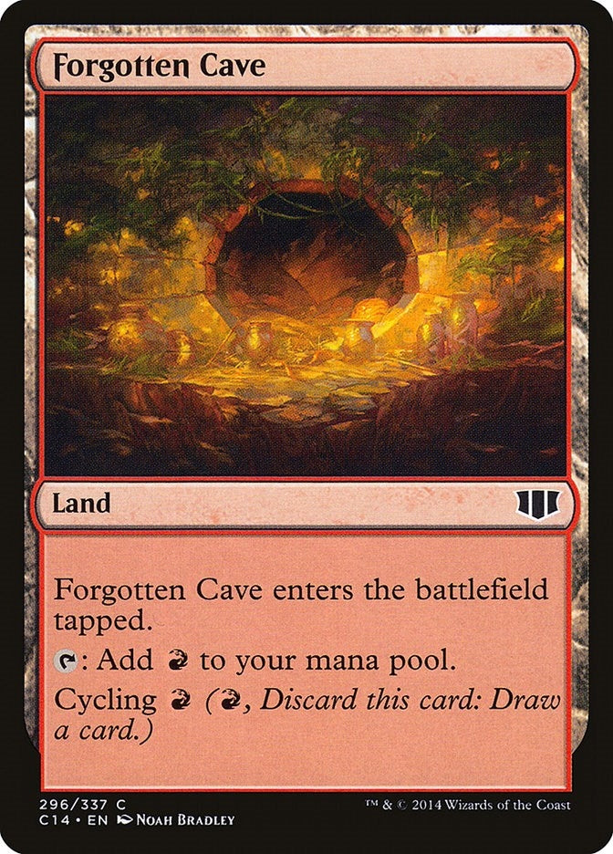 Image for Forgotten Cave (296) [Commander 2014]