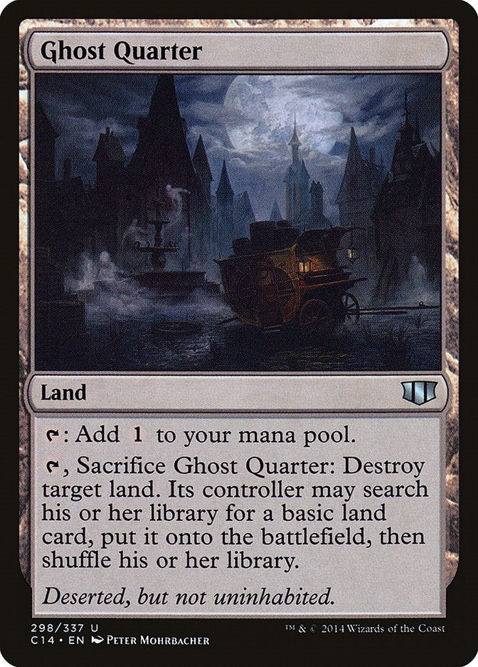 Image for Ghost Quarter (298) [Commander 2014]