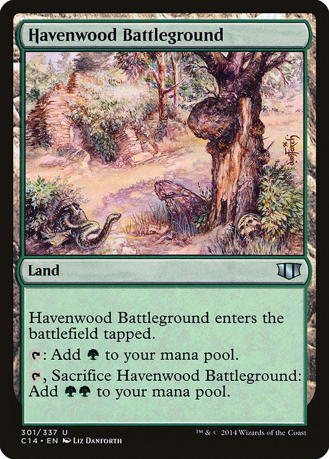 Image for Havenwood Battleground (301) [Commander 2014]