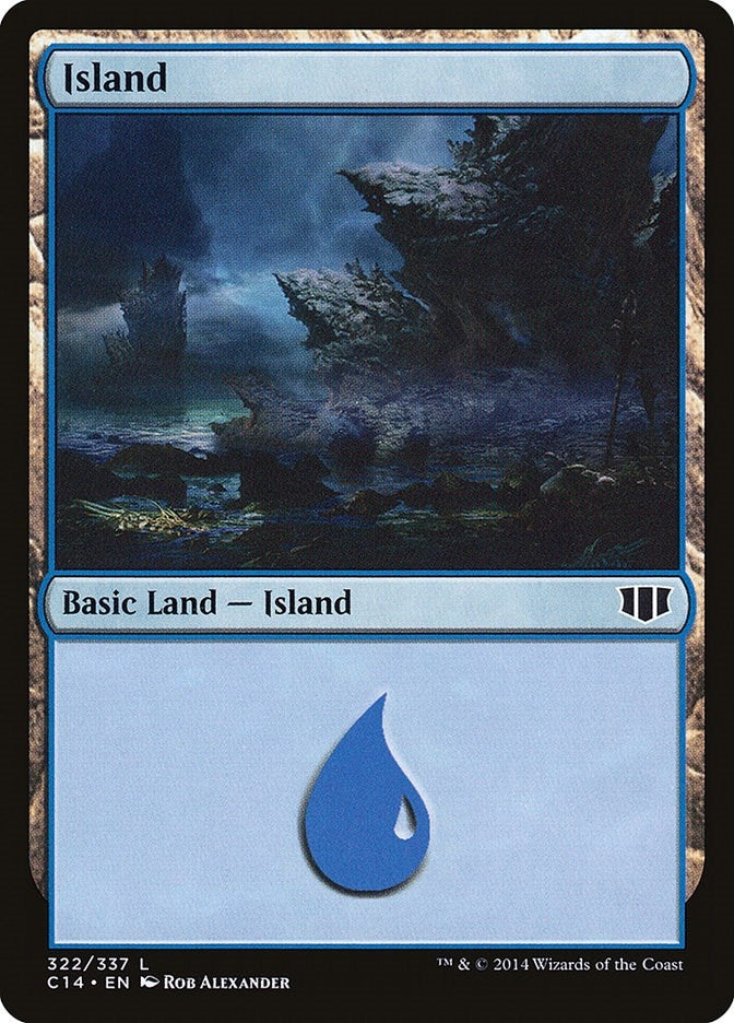Image for Island (322) (322) [Commander 2014]