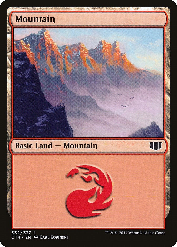 Image for Mountain (332) (332) [Commander 2014]