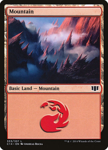 Image for Mountain (333) (333) [Commander 2014]