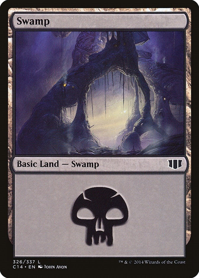 Image for Swamp (326) (326) [Commander 2014]