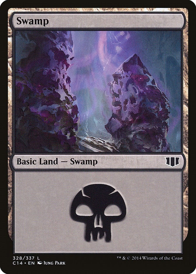 Image for Swamp (328) (328) [Commander 2014]