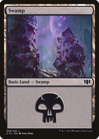 Image for Swamp (328) (328) [Commander 2014]