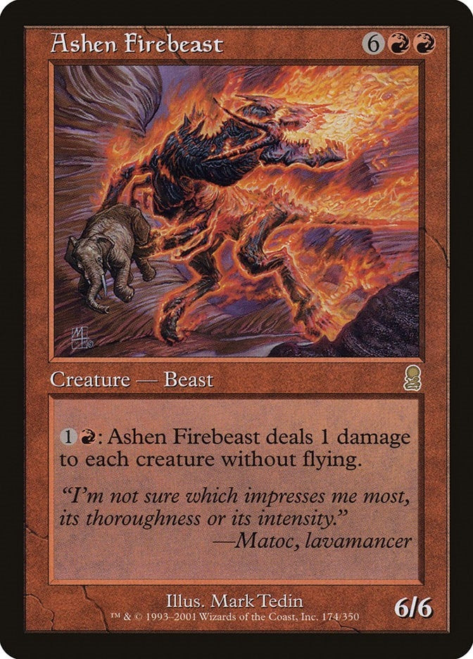 Image for Ashen Firebeast (174) [Odyssey]