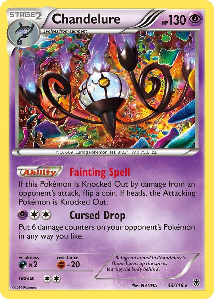 Image for Chandelure (43/119) [XY - Phantom Forces]