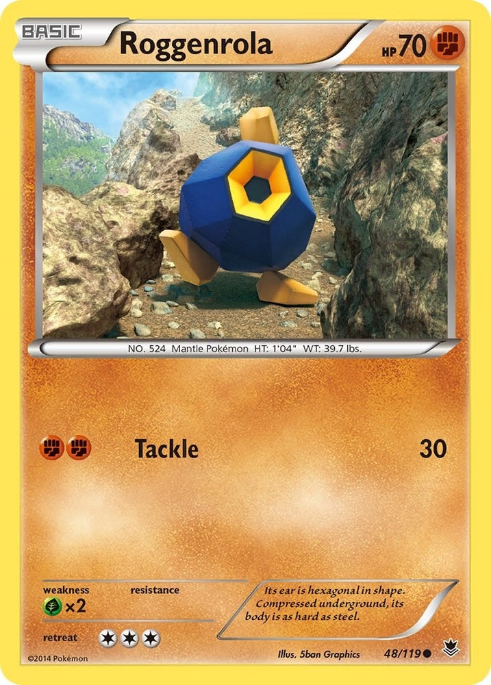 Image for Roggenrola (48/119) [XY - Phantom Forces]
