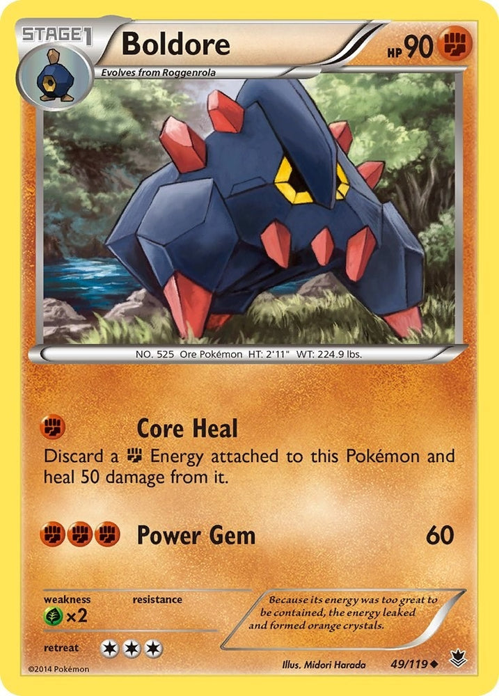 Image for Boldore (49/119) [XY - Phantom Forces]