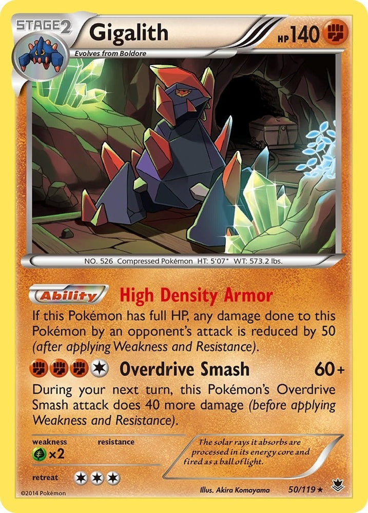 Image for Gigalith (50/119) [XY - Phantom Forces]