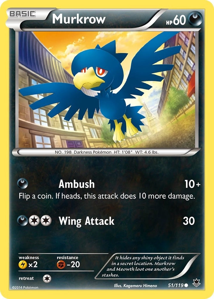 Image for Murkrow (51/119) [XY - Phantom Forces]