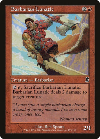 Image for Barbarian Lunatic (175) [Odyssey]