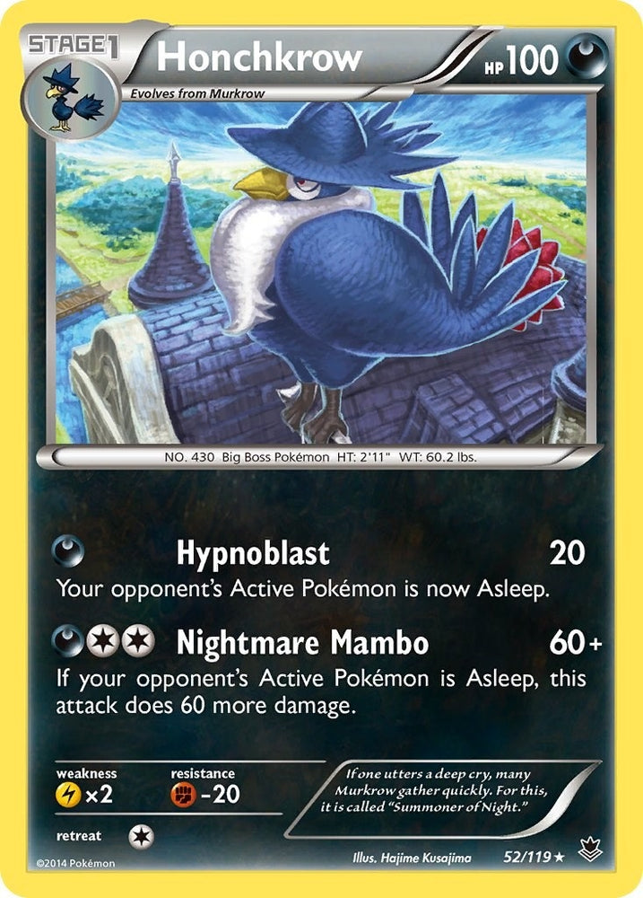 Image for Honchkrow (52/119) [XY - Phantom Forces]