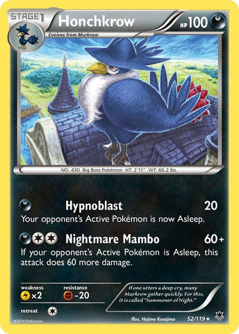 Image for Honchkrow (52/119) [XY - Phantom Forces]