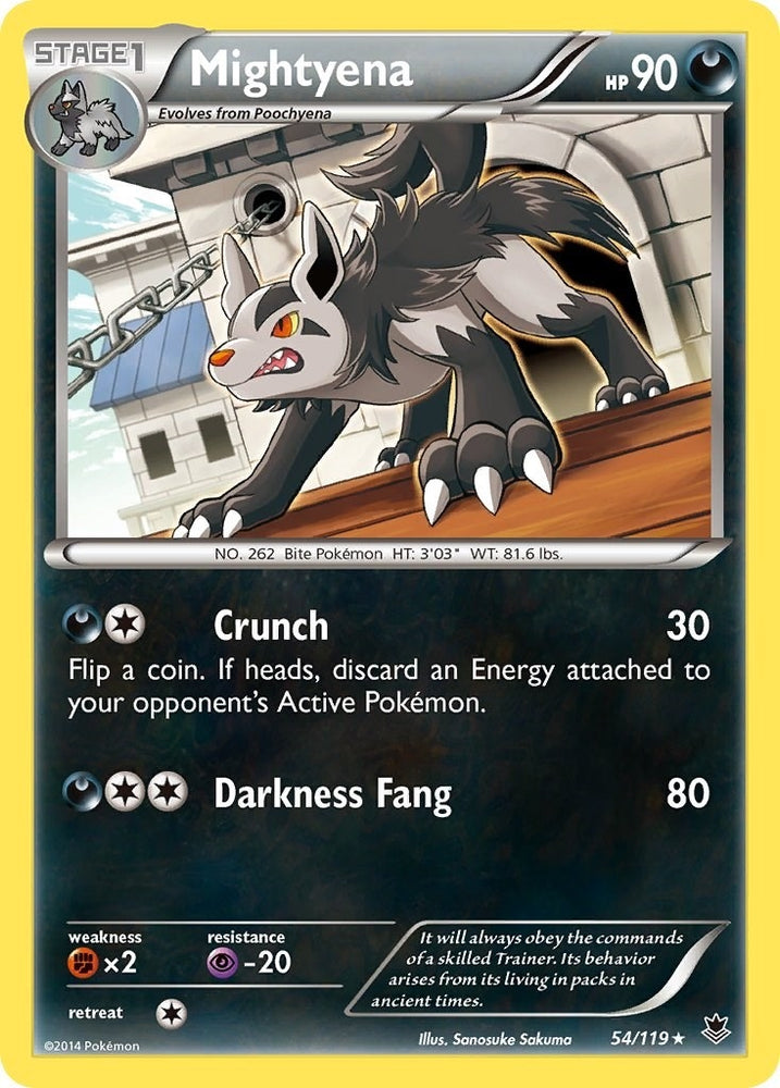 Image for Mightyena (54/119) [XY - Phantom Forces]