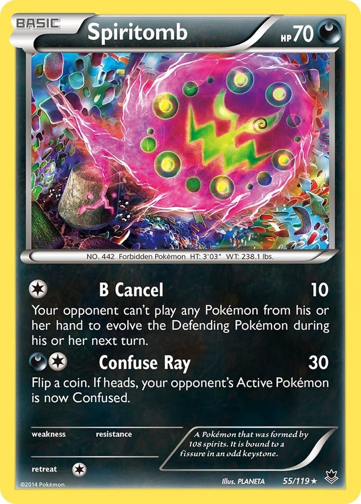 Image for Spiritomb (55/119) [XY - Phantom Forces]
