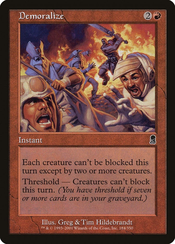 Image for Demoralize (184) [Odyssey]