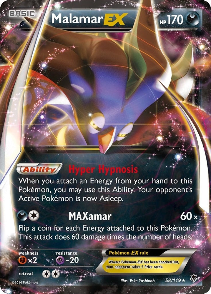 Image for Malamar EX (58/119) [XY - Phantom Forces]