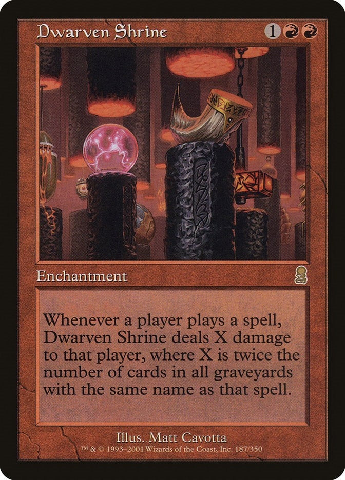 Image for Dwarven Shrine (187) [Odyssey]