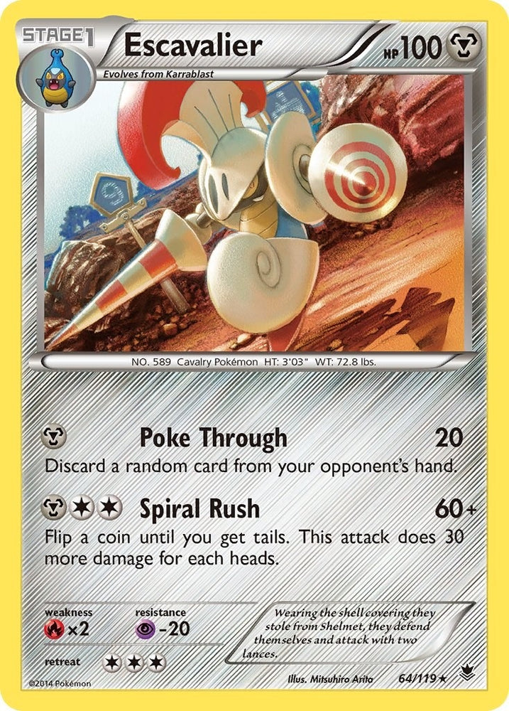 Image for Escavalier (64/119) [XY - Phantom Forces]