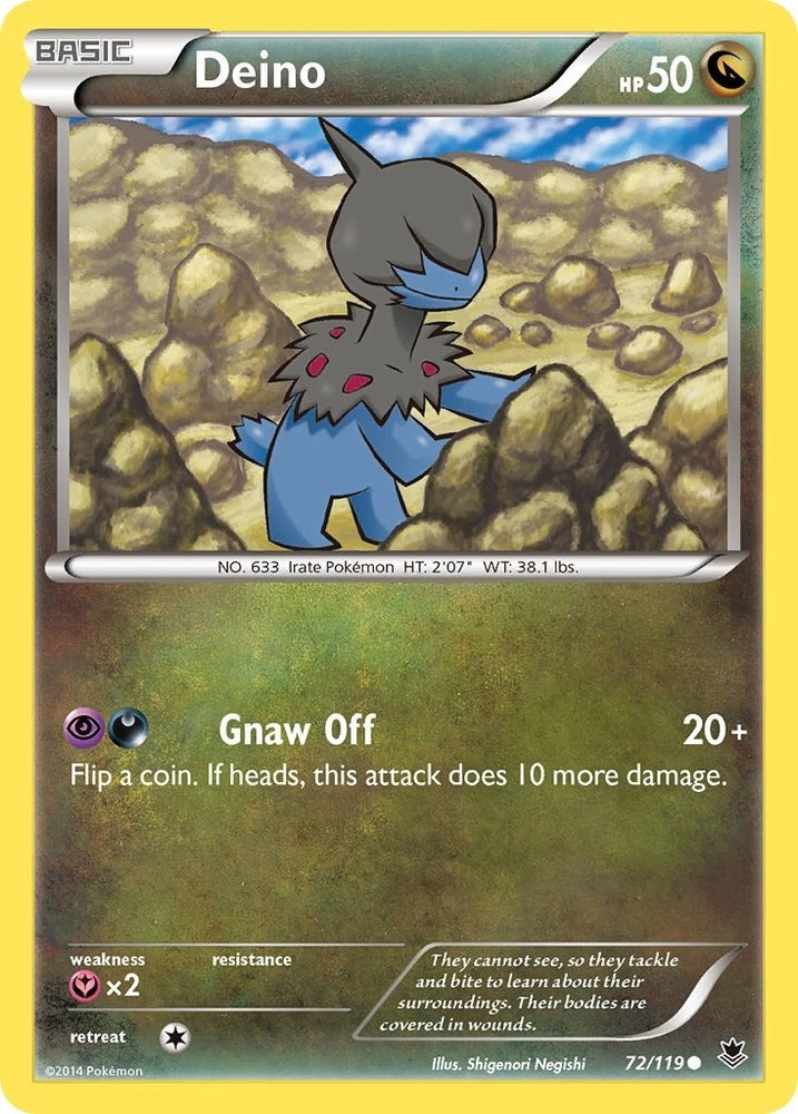 Image for Deino (72/119) [XY - Phantom Forces]