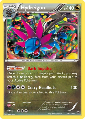 Image for Hydreigon (74/119) [XY - Phantom Forces]