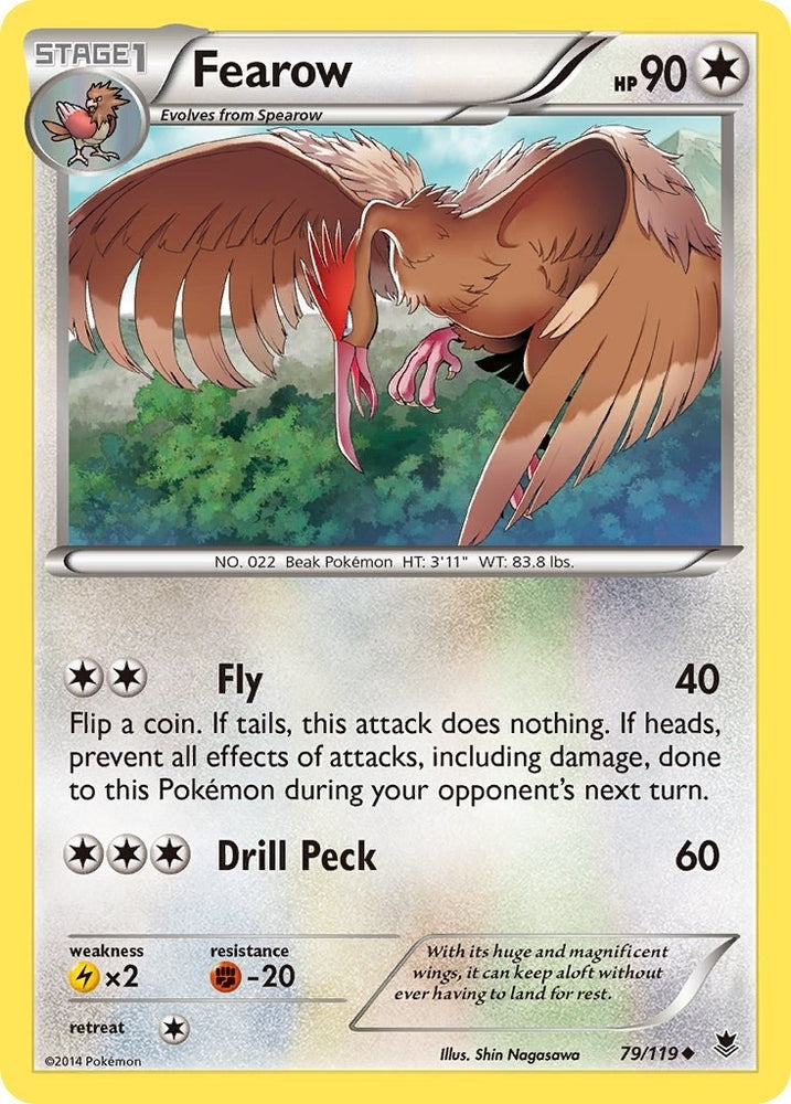 Image for Fearow (79/119) [XY - Phantom Forces]